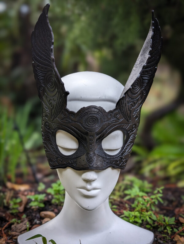 Leather Bunny Mask Rabbit Masquerade Leather - Image 7