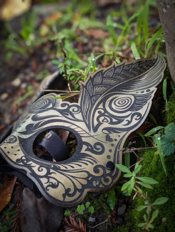 Leather Bunny Mask Rabbit Masquerade Leather - Image 12