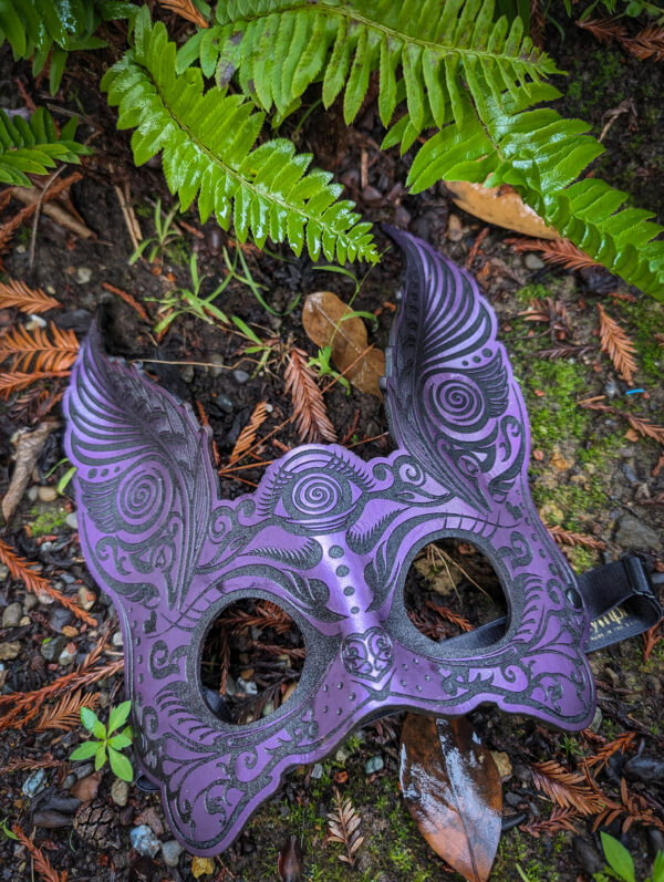 Leather Bunny Mask Rabbit Masquerade Leather - Image 8