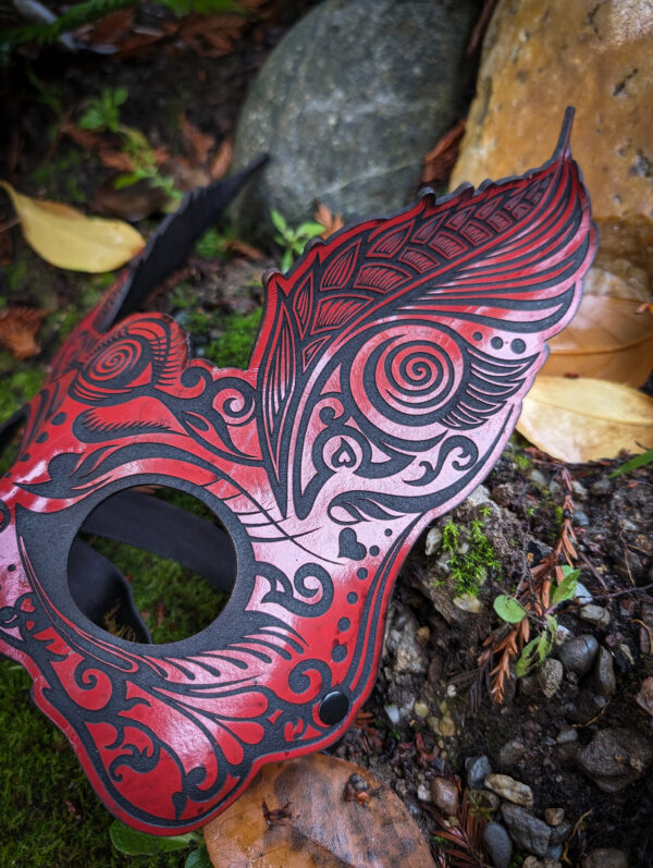 Leather Bunny Mask Rabbit Masquerade Leather - Image 9