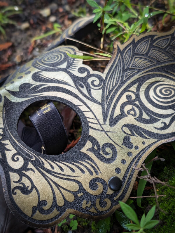 Leather Bunny Mask Rabbit Masquerade Leather - Image 11