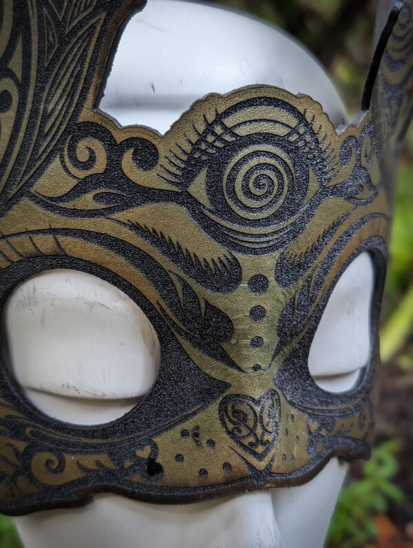Leather Bunny Mask Rabbit Masquerade Leather - Image 13