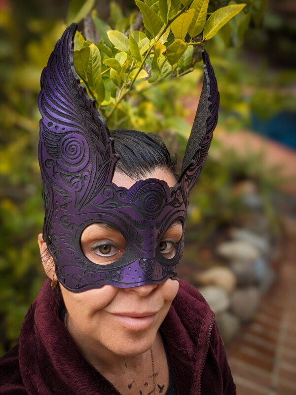 Leather Bunny Mask Rabbit Masquerade Leather - Image 16